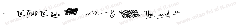 Yijing Symbols字体转换